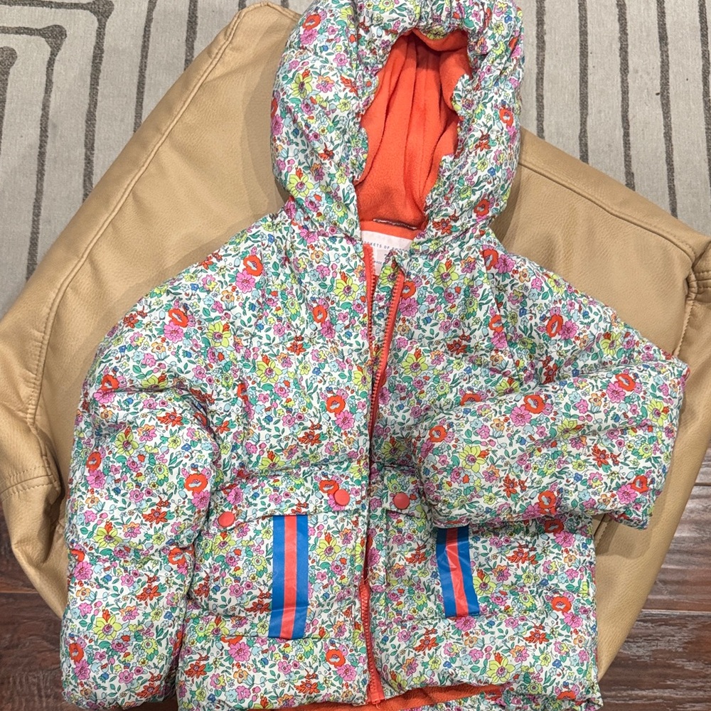 Girl’s Rockets of Awesome Puffer Jacket size 7